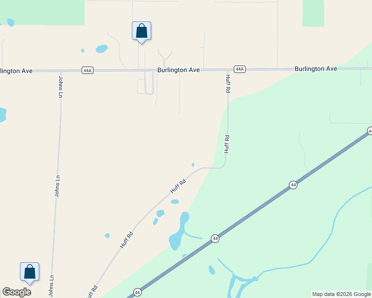 map of restaurants, bars, coffee shops, grocery stores, and more near 35749 Huff Road in Eustis