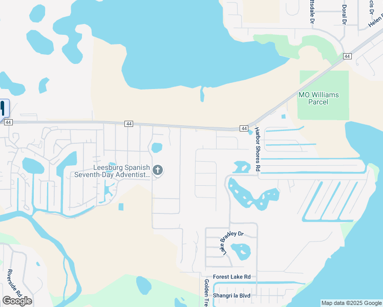 map of restaurants, bars, coffee shops, grocery stores, and more near 35721 Rose Moss Avenue in Leesburg