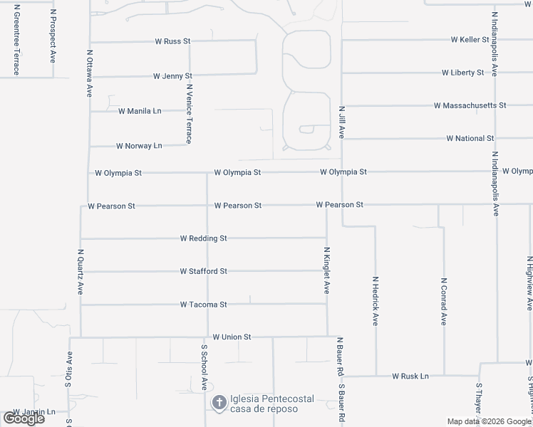 map of restaurants, bars, coffee shops, grocery stores, and more near 1244 West Pearson Street in Hernando