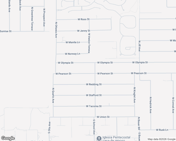 map of restaurants, bars, coffee shops, grocery stores, and more near 1565 West Pearson Street in Hernando