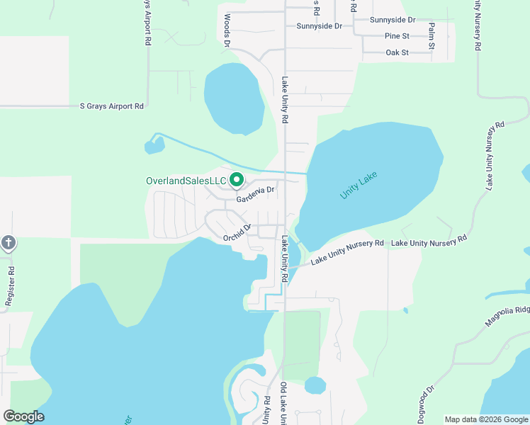 map of restaurants, bars, coffee shops, grocery stores, and more near 1 Orchid Drive in Fruitland Park