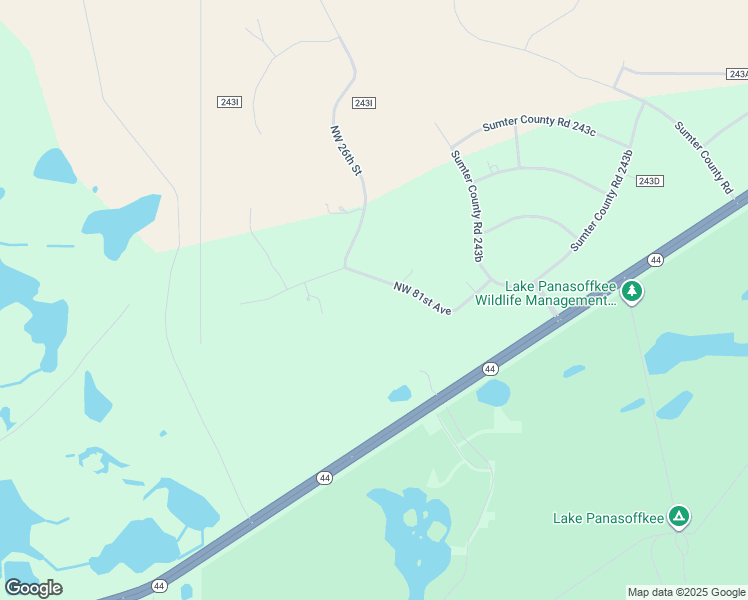 map of restaurants, bars, coffee shops, grocery stores, and more near 2473 Northwest 81st Avenue in Wildwood