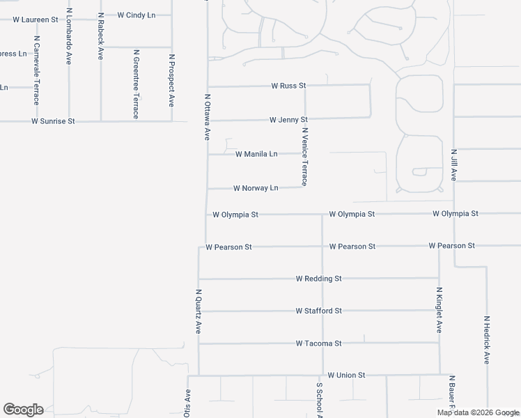map of restaurants, bars, coffee shops, grocery stores, and more near 1684 West Olympia Street in Hernando