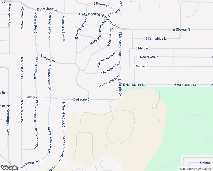 map of restaurants, bars, coffee shops, grocery stores, and more near 833 North Lafayette Way in Inverness