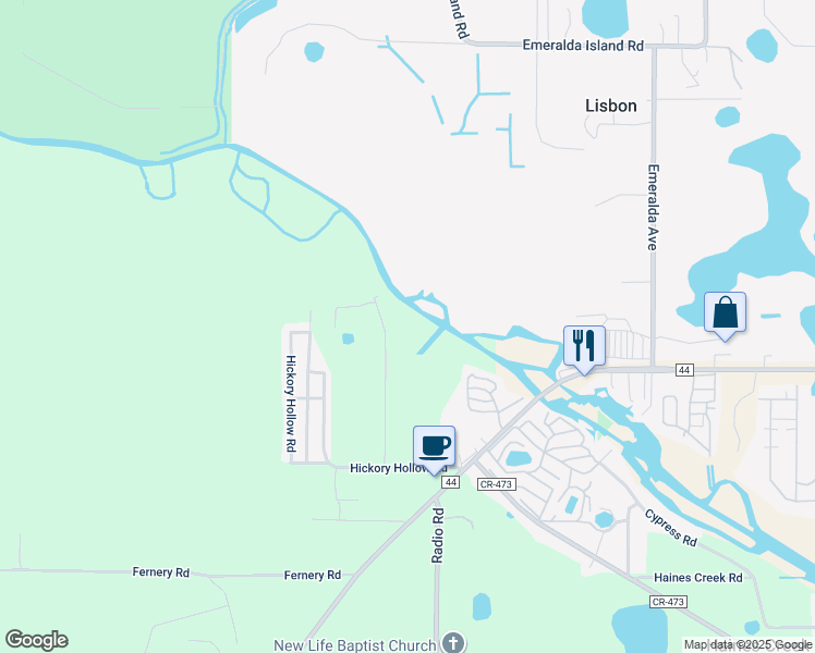 map of restaurants, bars, coffee shops, grocery stores, and more near 36030 Nature Trail in Leesburg