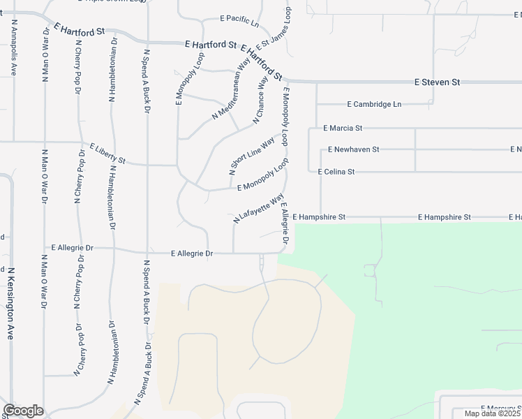 map of restaurants, bars, coffee shops, grocery stores, and more near 846 North Lafayette Way in Inverness