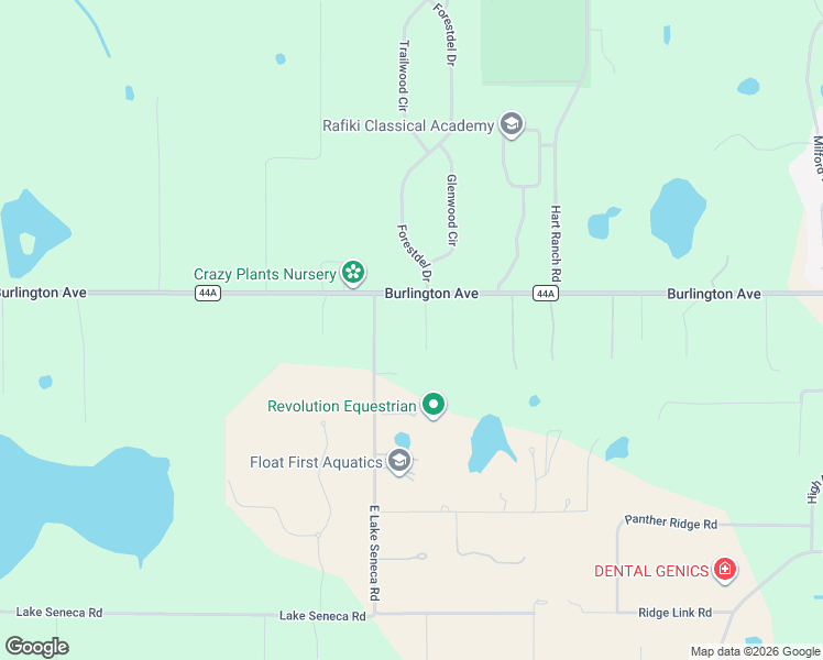 map of restaurants, bars, coffee shops, grocery stores, and more near 36048 Lake Tuttle Road in Eustis