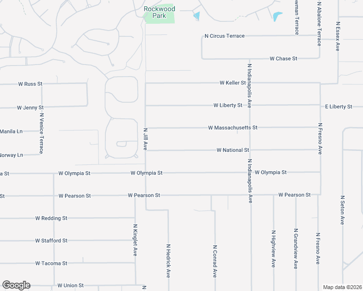 map of restaurants, bars, coffee shops, grocery stores, and more near 807 West National Street in Hernando
