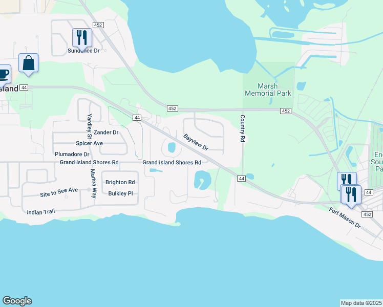 map of restaurants, bars, coffee shops, grocery stores, and more near 2660 County Road 44 in Eustis