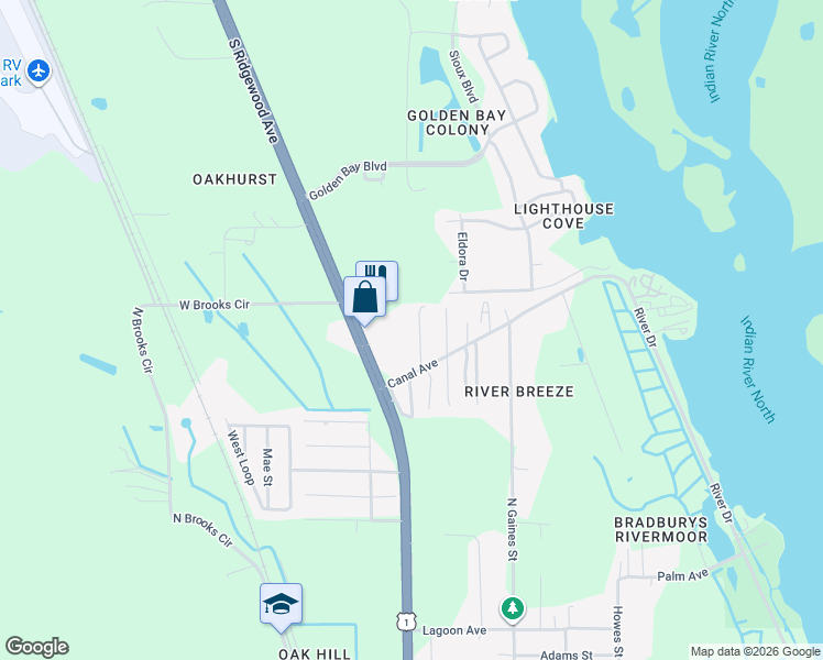map of restaurants, bars, coffee shops, grocery stores, and more near 358 Beehive Drive in Oak Hill