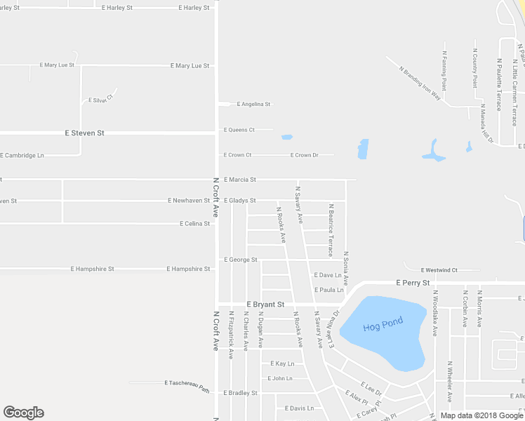 map of restaurants, bars, coffee shops, grocery stores, and more near 3057 East Catherine Lane in Inverness