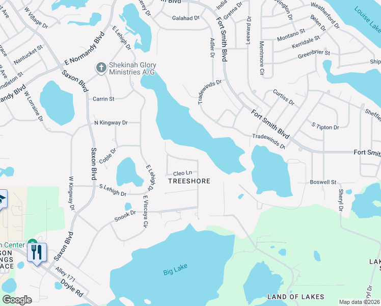 map of restaurants, bars, coffee shops, grocery stores, and more near 2066 Golden Arm Road in Deltona