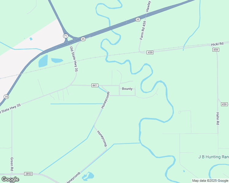 map of restaurants, bars, coffee shops, grocery stores, and more near 16 Hickory Street in Blessing