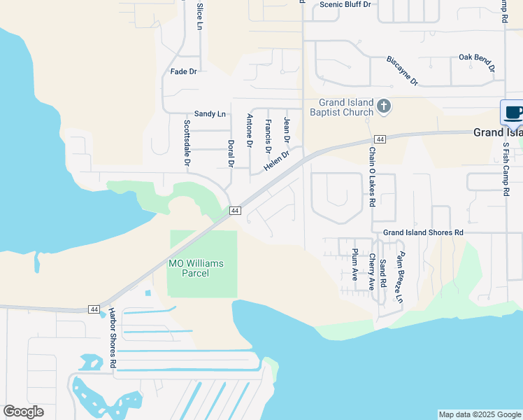 map of restaurants, bars, coffee shops, grocery stores, and more near 12830 Scout Court in Grand Island