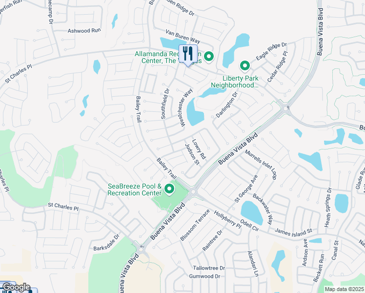 1601 Bluffton Road, The Villages FL Walk Score