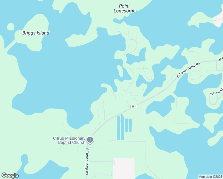 map of restaurants, bars, coffee shops, grocery stores, and more near 1155 North Jackadee Point in Inverness