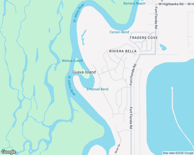 map of restaurants, bars, coffee shops, grocery stores, and more near 119 Rosa Bella View in DeBary
