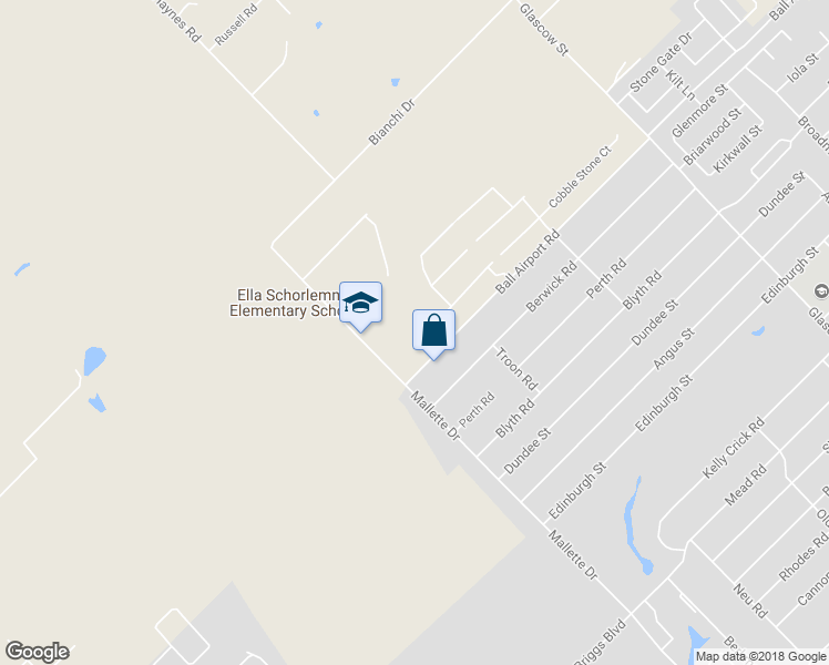 map of restaurants, bars, coffee shops, grocery stores, and more near 104 Terravista Trail in Victoria