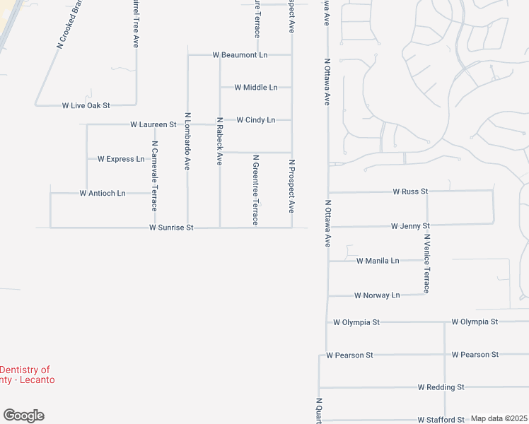 map of restaurants, bars, coffee shops, grocery stores, and more near 1121 North Greentree Terrace in Lecanto