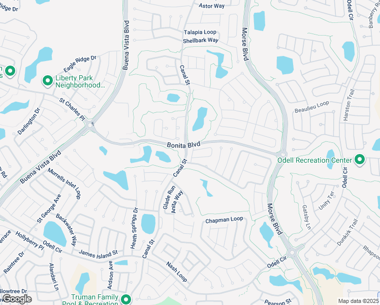 map of restaurants, bars, coffee shops, grocery stores, and more near 2214 Pilar Place in The Villages
