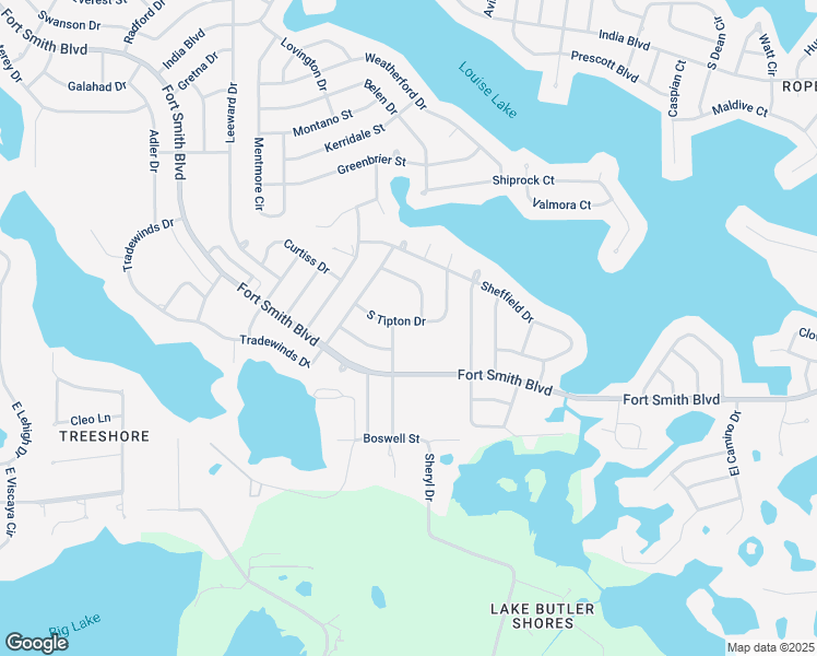 map of restaurants, bars, coffee shops, grocery stores, and more near 2431 South Tipton Drive in Deltona