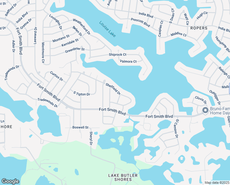 map of restaurants, bars, coffee shops, grocery stores, and more near 2553 Sheffield Drive in Deltona