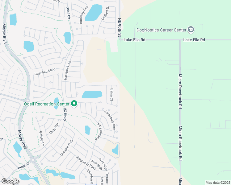 map of restaurants, bars, coffee shops, grocery stores, and more near 388 Arbella Loop in The Villages