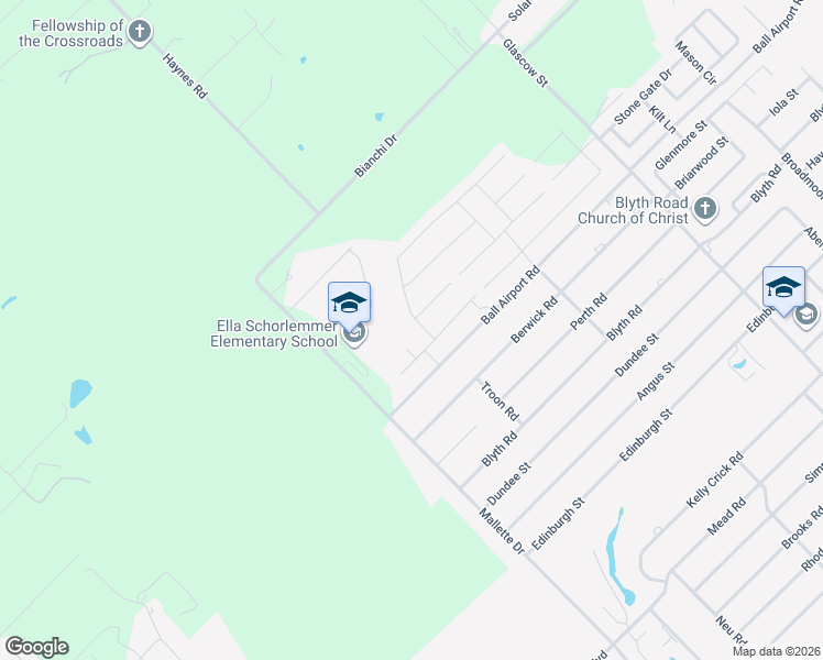 map of restaurants, bars, coffee shops, grocery stores, and more near 201 Brushy Creek in Victoria