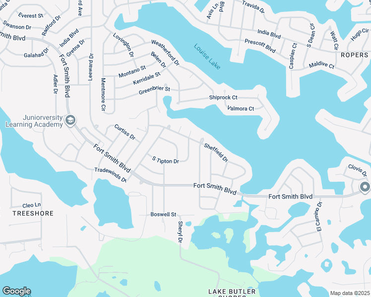 map of restaurants, bars, coffee shops, grocery stores, and more near 2494 East Tipton Drive in Deltona