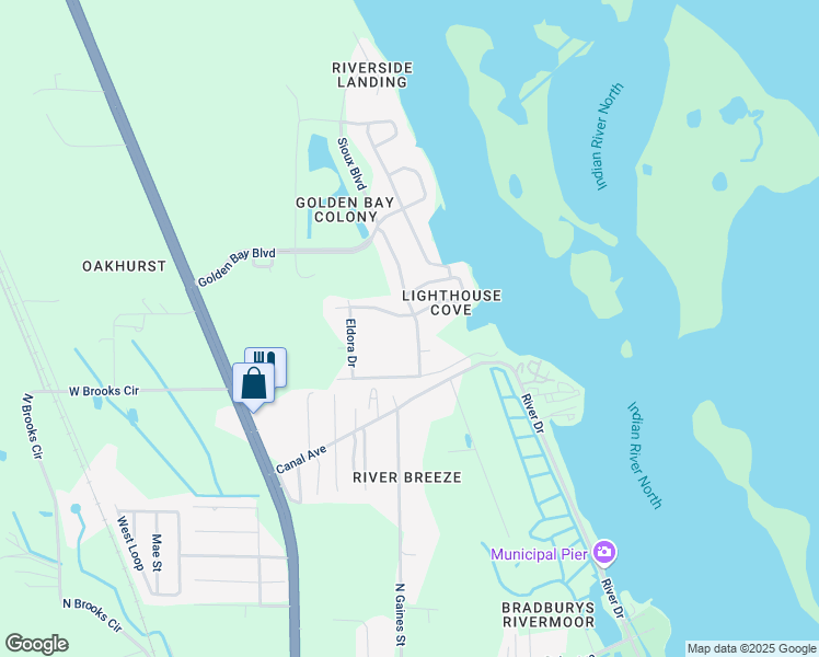 map of restaurants, bars, coffee shops, grocery stores, and more near 434 Sioux Blvd in Oak Hill