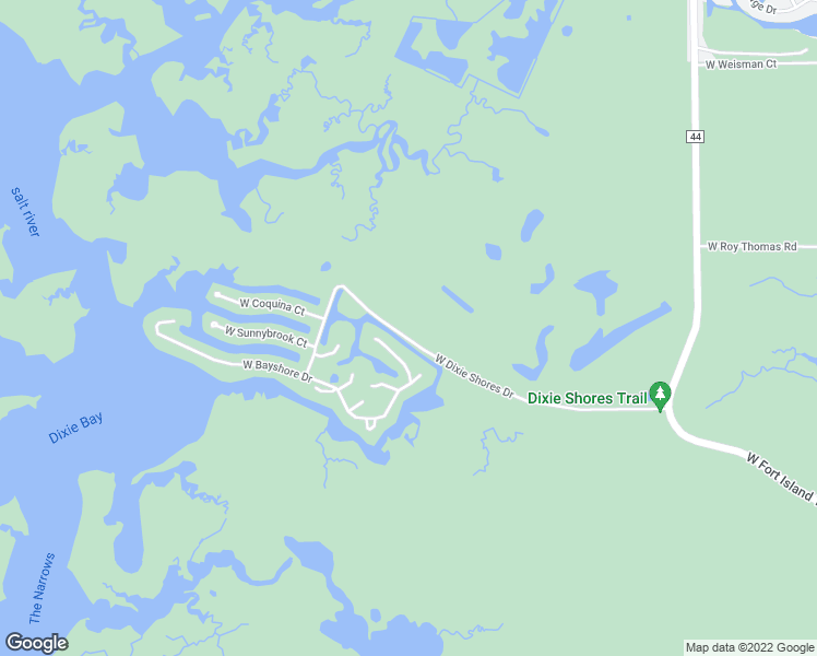 map of restaurants, bars, coffee shops, grocery stores, and more near 11435 West Dixie Shores Drive in Crystal River