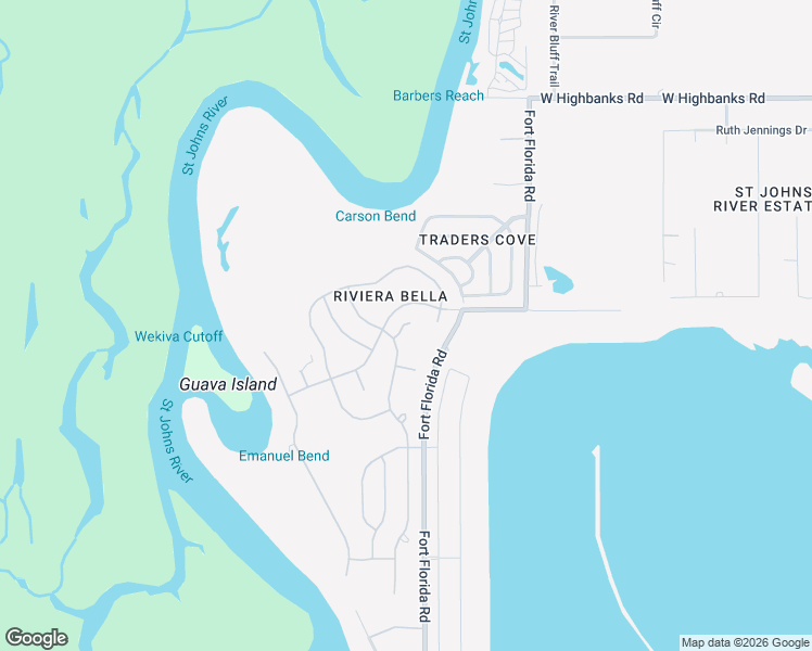 map of restaurants, bars, coffee shops, grocery stores, and more near 600 Via Chris Court in DeBary