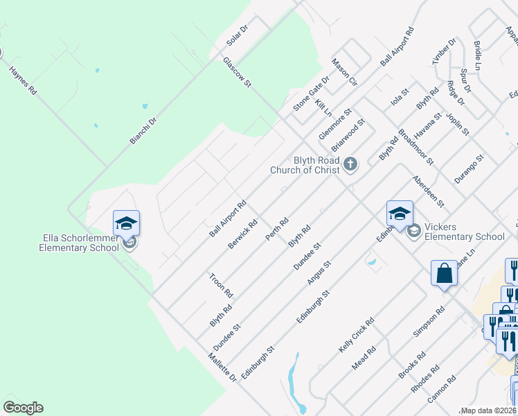 map of restaurants, bars, coffee shops, grocery stores, and more near 502 Berwick Road in Victoria