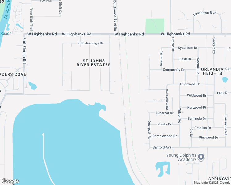 map of restaurants, bars, coffee shops, grocery stores, and more near 69 Sanctuary Avenue in DeBary