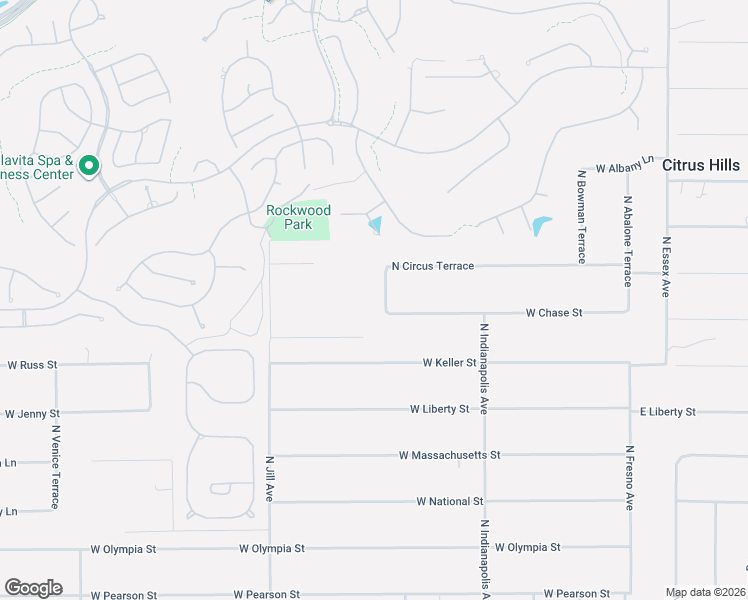 map of restaurants, bars, coffee shops, grocery stores, and more near 1350 North Circus Terrace in Hernando