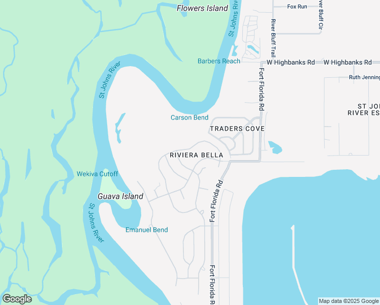 map of restaurants, bars, coffee shops, grocery stores, and more near 131 Verde Way in DeBary