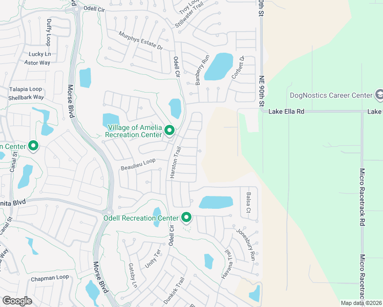 map of restaurants, bars, coffee shops, grocery stores, and more near 467 Keyhole Street in The Villages