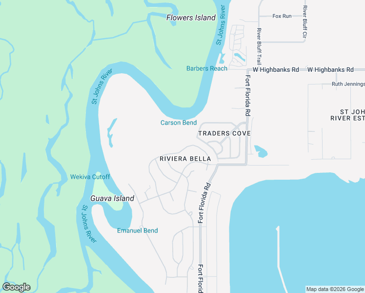 map of restaurants, bars, coffee shops, grocery stores, and more near 128 Verde Way in DeBary