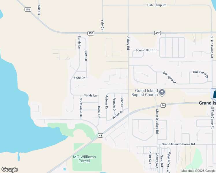 map of restaurants, bars, coffee shops, grocery stores, and more near 36707 Antone Drive in Grand Island