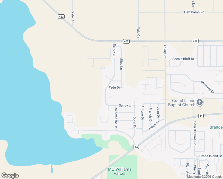 map of restaurants, bars, coffee shops, grocery stores, and more near 12530 Fade Drive in Grand Island
