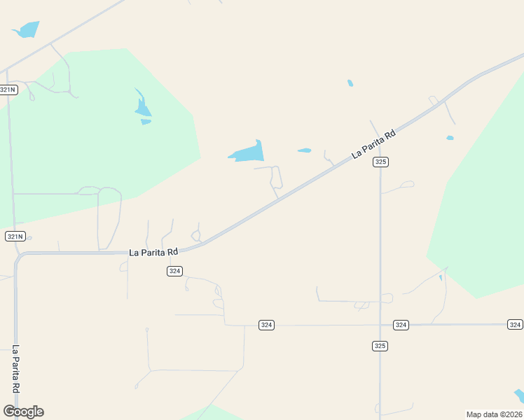 map of restaurants, bars, coffee shops, grocery stores, and more near La Parita Road in Jourdanton