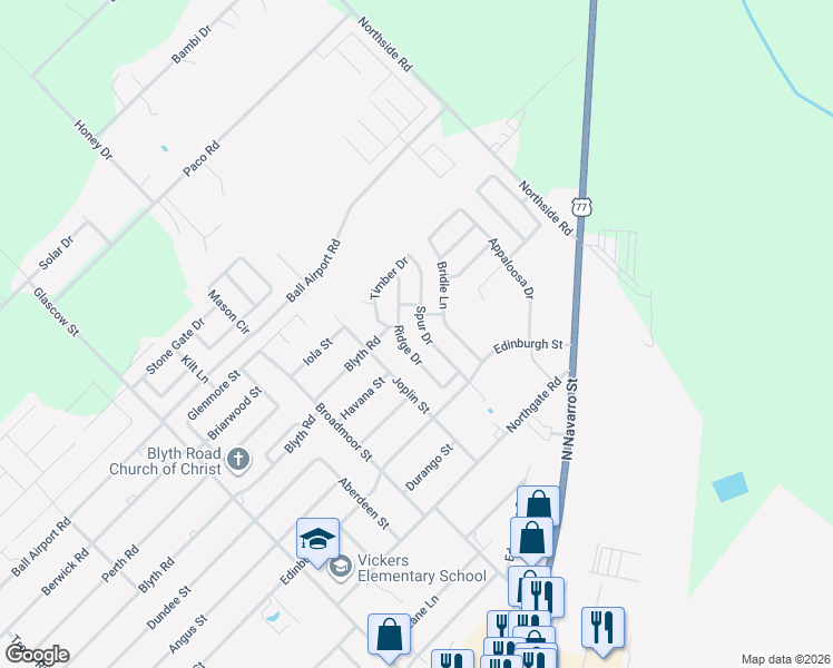 map of restaurants, bars, coffee shops, grocery stores, and more near 211 Spur Drive in Victoria