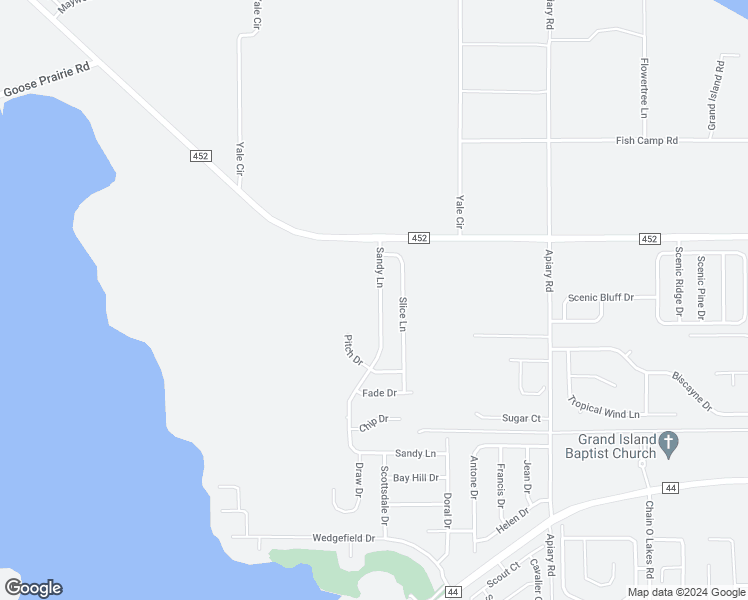 map of restaurants, bars, coffee shops, grocery stores, and more near 37143 Sandy Lane in Grand Island