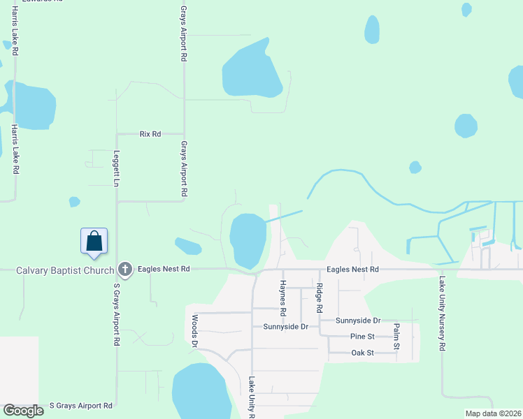 map of restaurants, bars, coffee shops, grocery stores, and more near 4244 North Road in Fruitland Park