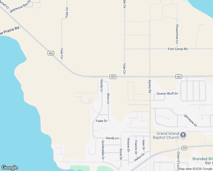 map of restaurants, bars, coffee shops, grocery stores, and more near 37125 Slice Lane in Grand Island