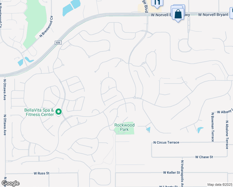map of restaurants, bars, coffee shops, grocery stores, and more near 959 West Rollingwood Court in Hernando