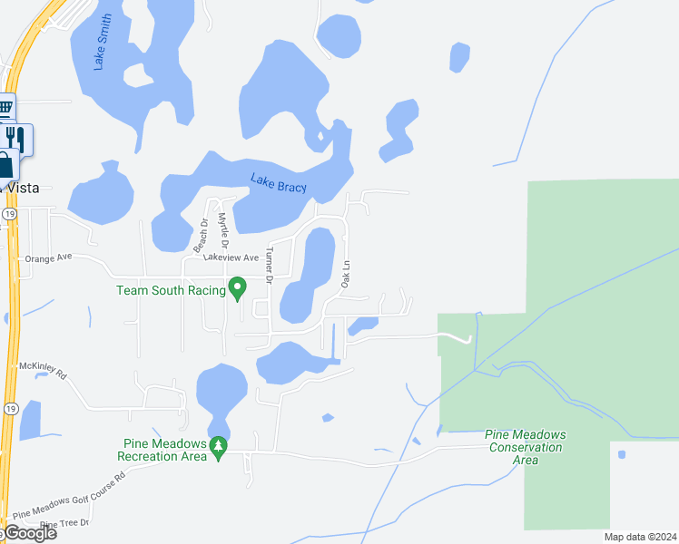 map of restaurants, bars, coffee shops, grocery stores, and more near 37235 Oak Lane in Umatilla