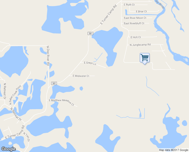 map of restaurants, bars, coffee shops, grocery stores, and more near 8898 East Midwater Court in Inverness