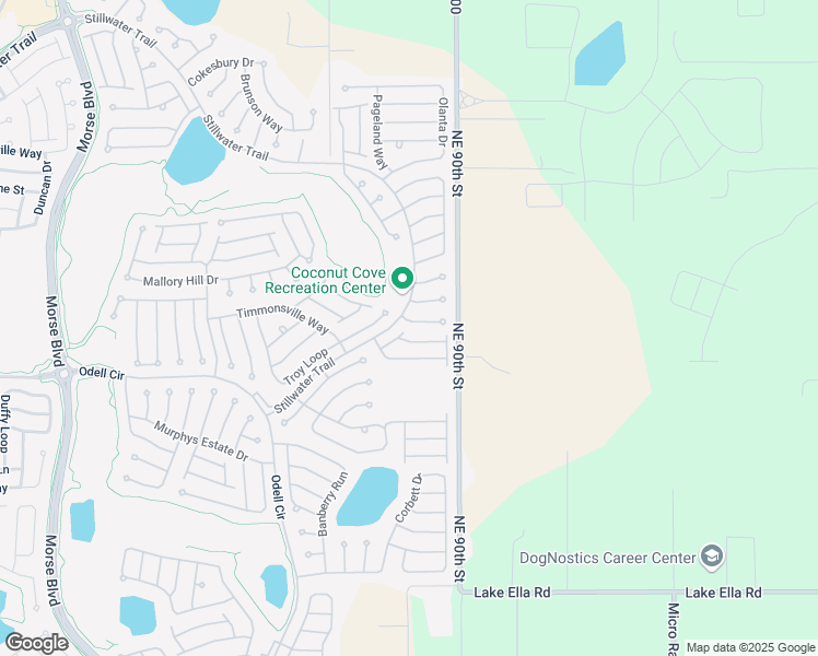 map of restaurants, bars, coffee shops, grocery stores, and more near 314 Pomaria Place in The Villages