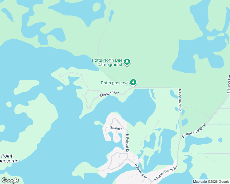 map of restaurants, bars, coffee shops, grocery stores, and more near 7875 East Rustic Trail in Inverness